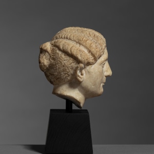 Roman female portrait head, c.1st-2nd century AD