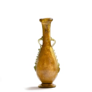 50. Roman bottle with ribbon handles, Syro-Palestinian, 3rd-4th centuries AD