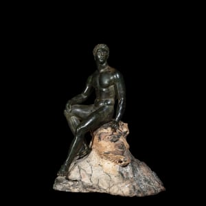Roman seated Mercury, 1st century AD