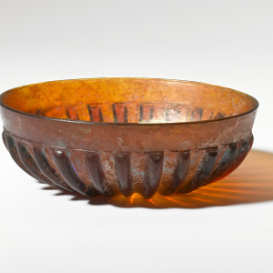 171. Roman pillar-moulded bowl, Eastern Mediterranean, 1st century BC-1st century AD