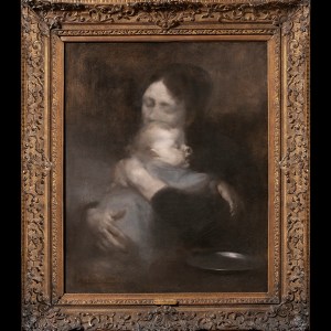 Eugène Carrière, L'enfant malade, 1888