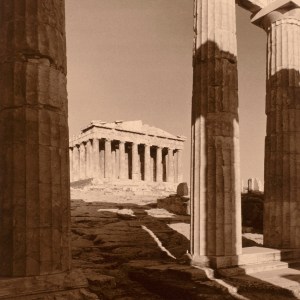 Elly Sougioultzoglou-Seraidari, called 'Nelly's', The Parthenon, Acropolis, Greece, c.1930