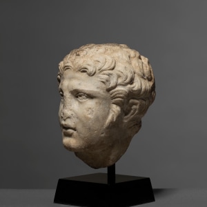 Roman head of Hercules, c.2nd century AD