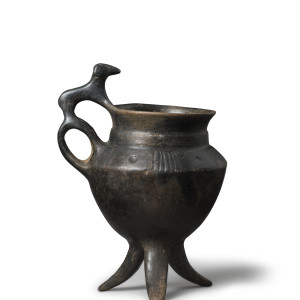 Villanovan vessel with ram, Central Italy, Etruria, late 8th-early 7th century BC