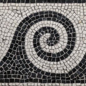 Roman monochrome mosaics, c.2nd century AD