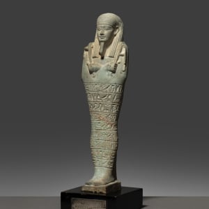 Egyptian shabti for Horoudja, Late Dynastic Period, 30th Dynasty, c.380-343 BC