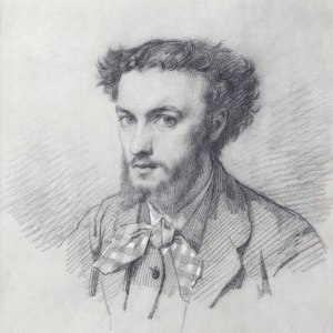 Alexandre-Louis Leloir, Self-Portrait, c.1863-7