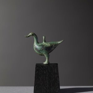 Greek pendant of a water bird, Thessaly, Geometric Period, 8th century BC