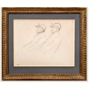 Edgar Degas, Deux Jockeys (study for "Scene from the Steeplechase: The Fallen Jockey"), c.1866
