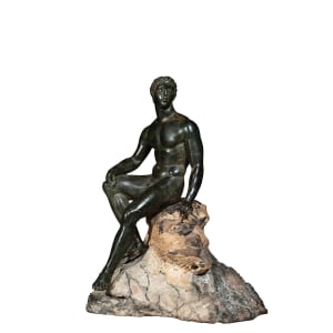 Roman seated Mercury, 1st century AD