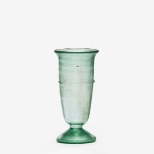 82. Roman stemmed beaker, c.1st-3rd century AD