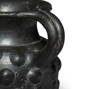 Greek black-glaze mug, Campania, Calene ware, c.350-300 BC