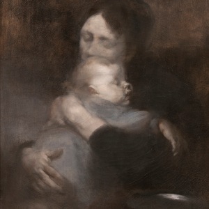 Eugène Carrière, L'enfant malade, 1888