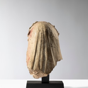 Italo-Etruscan head of a goddess, Hellenistic, 1st half of 3rd century BC