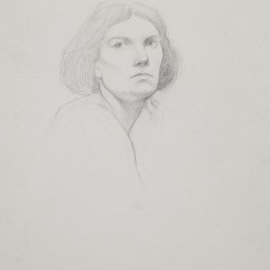 Bernard Boutet de Monvel (French, 1881-1949), Head study of a young woman