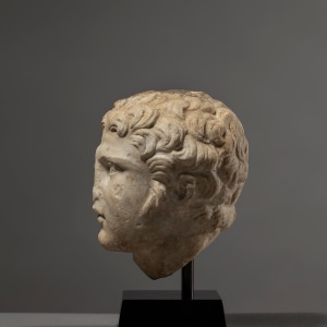 Roman head of Hercules, c.2nd century AD