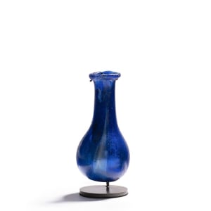 65. Roman marbled perfume flask, 1st century AD