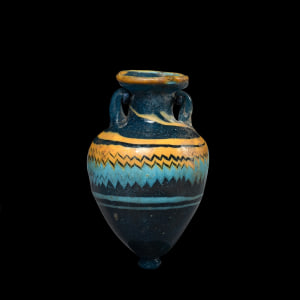 167. Greek core-form amphoriskos, Eastern Mediterranean, late 6th-early 5th century BC