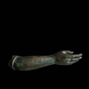 Roman hollow right arm, c.2nd-3rd century AD