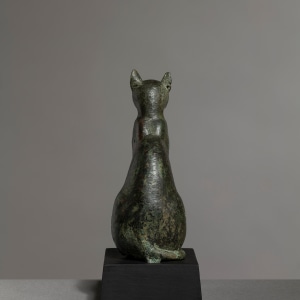 Egyptian cat, Late Dynastic Period, 26th Dynasty, c.664-525 BC