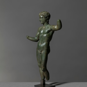 Greek statuette of a youth, Thessaly, c.420 BC