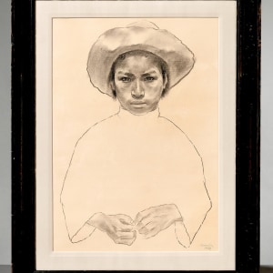 Franz Anton Griessler (Austrian, 1897-1974), Indio Boy, 1950