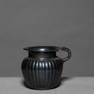 Greek black-glaze mug, South Italy, c.4th century BC