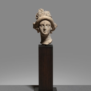 Greek head of a woman, Late 5th-4th century BC