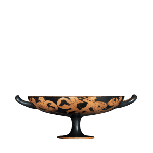 Greek red-figure kylix (Type B), with youth in tondo, Athens, c.510-500 BC, attributed to the Bonn Painter