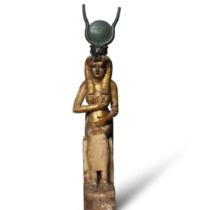 Egyptian cult statuette of Isis, Ptolemaic Period, c.332-30 BC