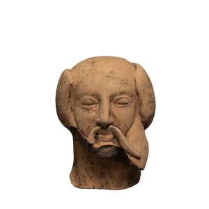 Greek head of a satyr, c.5th-4th century BC