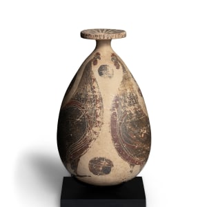 Etrusco-Corinthian alabastron with cockerels, Etruria, c.590-580 BC, Group of the American Academy Painter