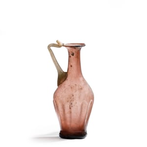 48. Roman jug with indented sides, c.3rd-4th century AD