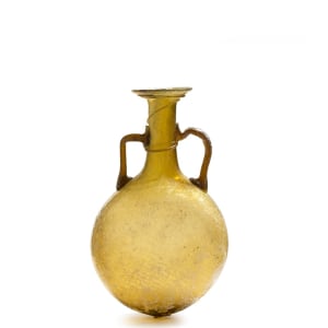 94. Pilgrim flask, Rome, 4th century AD