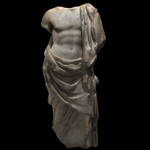 Roman statue of Asclepius, c.100-150 AD