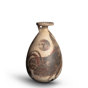 Etrusco-Corinthian alabastron with cockerels, Etruria, c.590-580 BC, Group of the American Academy Painter