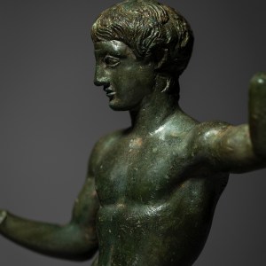 Greek statuette of a youth, Thessaly, c.420 BC