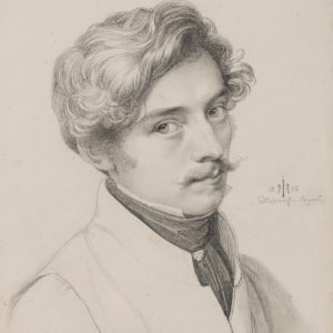 Julius Hübner, 3. Self-Portrait at the Age of 22, 1828