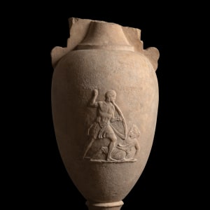 Greek loutrophoros, Athens, 1st half of the 4th century BC