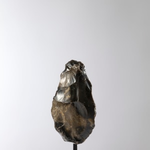 Acheulean knapped handaxe, British, Lower Palaeolithic, c.400,000 BC, found in Kent