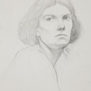 Bernard Boutet de Monvel (French, 1881-1949), Head study of a young woman