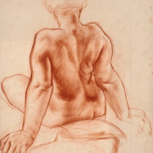 Ceri Richards, 33. Nude - back view, 1926