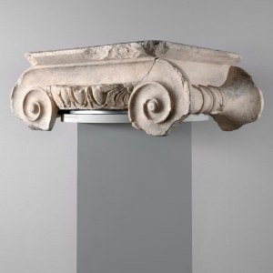 Greek Ionic capital, c.5th century BC