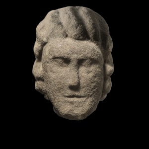 Romano-Celtic female head, 1st century BC-1st century AD