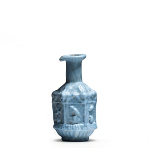 3. Roman hexagonal bottle, Sidon, mid-late 1st century AD