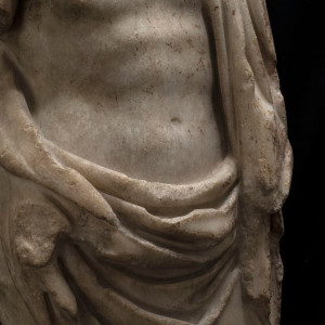 Roman statue of Asclepius, c.100-150 AD