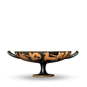 Greek red-figure kylix (Type B), with youth in tondo, Athens, c.510-500 BC, attributed to the Bonn Painter