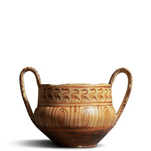 Greek kantharos, Late Geometric Period, c.8th-7th century BC