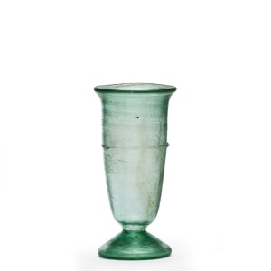 82. Roman stemmed beaker, c.1st-3rd century AD