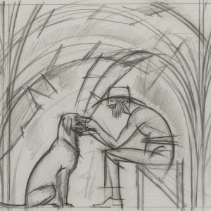 Bernard Boutet de Monvel (French, 1881-1949), Bon Chien!, 1920